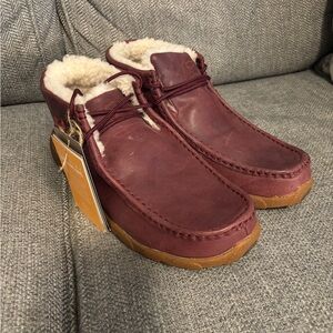 Twisted X Casual Shoes Woman’s Leather Chukka Rhubarb WDM0153 Sz 9